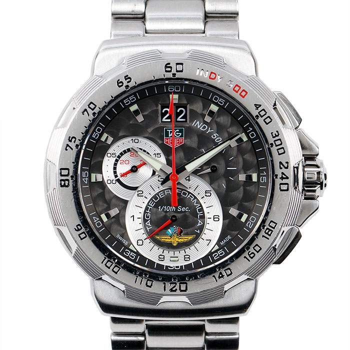 タグ・ホイヤー TAG HEUER フォーミュラ1 クロノグラフ インディ500 クォーツ CAH1 ...