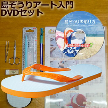 島ぞうり アート入門セット デラックス ( オレンジ 26cm ) 「人気の スカイウェイ ブランド 」 島ぞうり メンズ レディース キッズ 子供 ビーサン 【 SKYWAY 元祖 島草履 （ 島ぞうり ） 】 【 送料無料 】