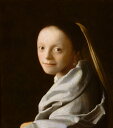 絵画 インテリア 額入り 壁掛け複製油絵 ヨハネス・フェルメール 少女の頭部 油彩画 複製画 選べる額縁 選べるサイズ