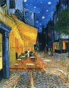 【送料無料】絵画 油彩画複製油絵複製画/ゴッホ 夜のカフェテラス F30サイズ 910x727mm 【送料無料 額縁付 キャンバス】