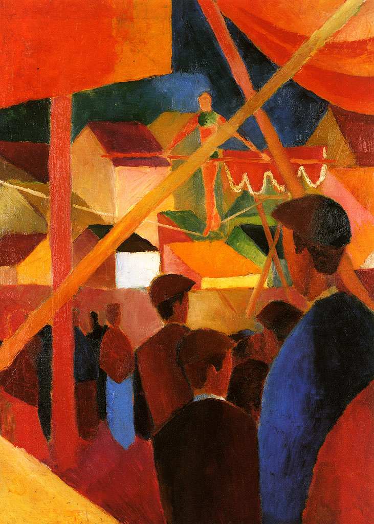 　作者 アウグスト・マッケ 作品名 綱渡り 技法 手描き複製油絵 製作年 1914所蔵： ボン市立美術館納期：受注制作につき、納期は「買い物かごに入れる」ボタン上をご覧ください。絵柄サイズ：652x500mm額装サイズ：808x656mmカテゴリ：アウグスト・マッケ|サーカス|ボン市立美術館|後ろ姿|綱渡り|表現主義|風俗画