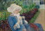 絵画 インテリア 額入り 壁掛け複製油絵 メアリー・カサット マルリーの庭でかぎ針編みをするリディア 選べるサイズ　選べる額縁 油彩画 複製画 選べる額縁 選べるサイズ