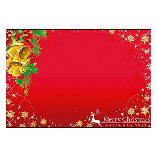 【在庫限りで販売終了!】クリスマスカード サンタクロース サンタ 【DMC-067】10枚パック メッセージカード ハガキサイズ デザインメッセージカードにクリ...