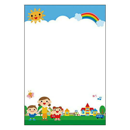 【在庫限りで販売終了!】可愛いイラストシリーズ 【DMC-078】10枚パック はがきサイズのメッセージカード 手書きで書いてもイイ感じ! パソコンからの出力に...