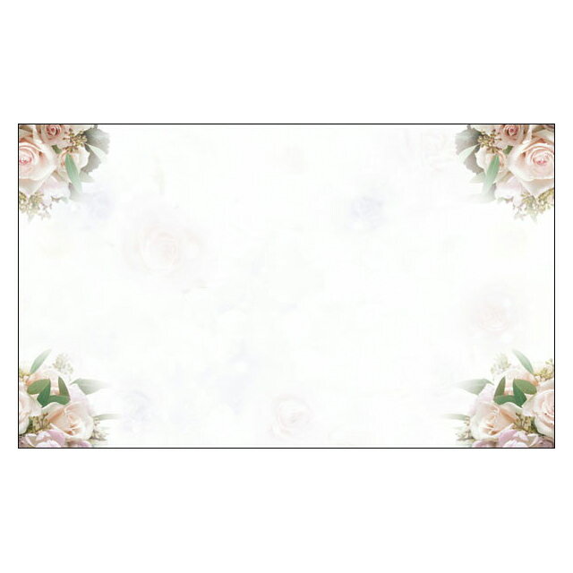 【DMM-005】20枚パック 気軽に使える名刺サイズのメッセージカード フローラル 結婚式 カード ミニ 花束 バラ デザインメッセージカードミニ ミニメッセ...