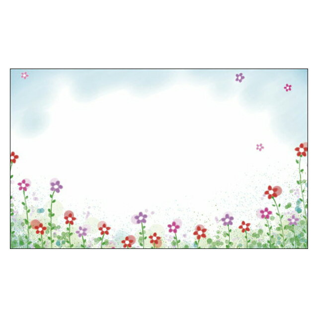 【DMM-020】20枚パック 春 気軽に使える名刺サイズのメッセージカード デザインメッセージカードミニ ミニメッセージカード【メール便対応商品】