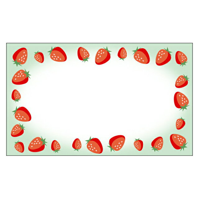 サンキューカード 感謝 春 いちご ぷちカード ありがとうカード おめでとうカード 名刺サイズ メッセージカード デザイン メッセージカードミニ ミニサイズ 手...