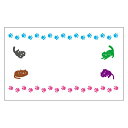 サンキューカード 感謝 ぷちカード ありがとうカード おめでとうカード 名刺サイズ メッセージカード デザイン メッセージカードミニ ミニサイズ 手書き カラフ...