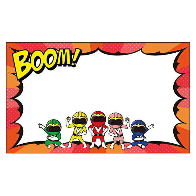 戦隊ヒーロー カード メッセージカード ショップカード サンキューカード DMM-181】20枚パック 気軽に使える名刺サイズのメッセージカード デザインメッセ...