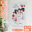 壁掛けカレンダー ベビーフォト 春 写真入り 母の日 子供の日 GW 行楽 旅行 ドライブ 贈り物 カレンダー 2025年 フォトカレンダー 実用的 プレゼント...