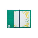 辻徳 tjt-p-003 MINI懐紙ケース「緑(ミモザ)」8×10.4(cm) ミニ懐紙15枚入り メーカー取寄品 ミニ懐紙 茶道 懐紙 お懐紙 和紙 和菓子...