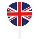 伏見上野旭昇堂 uen-7085 国旗ジャンボうちわ「イギリス」10本セット 42×29.5cm メーカー取寄品 団扇 ウチワ 和風 上品 プレゼント ギフト ...