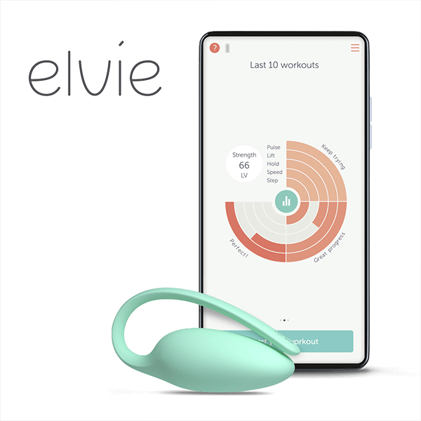 【正規品】elvie エルビー トレーナー　アプリと連動して最適なトレーニングを　　/// ラブグッズ インナーボール 骨盤底筋 トレーニング グッズ フェムケア フェムテック