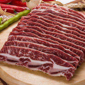 豚味付カルビ 1kg（骨付き）焼肉 BBQ 韓国焼肉 豚肉 お肉類 韓国焼肉 韓国食材