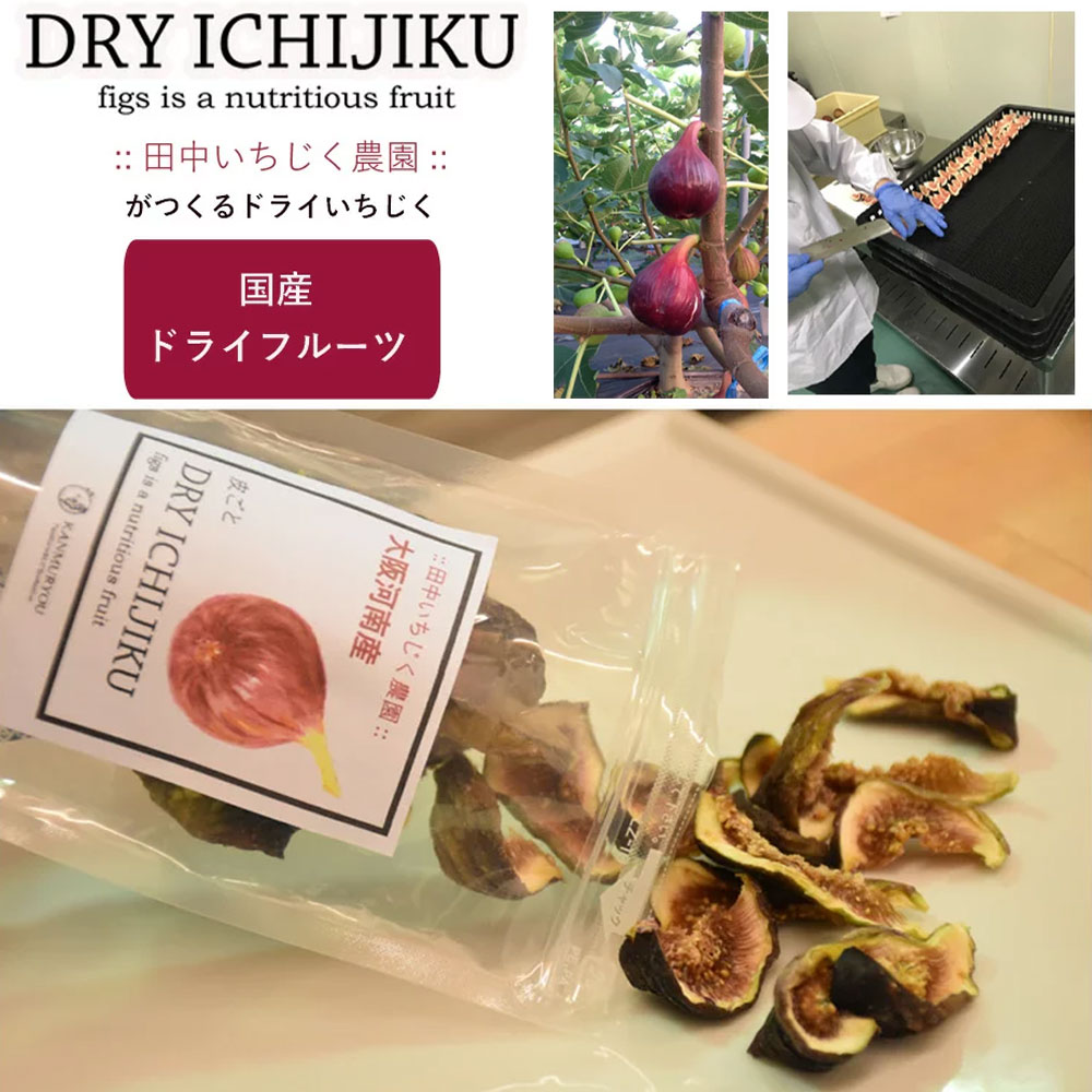 大阪府河南町産 「ドライいちじく(150g)お得な大容量！」 いちじく農家がつくるドライいちじく 無添加で身体に優しく安心・安全。【生いちじく直売楽天ランキング1位獲得農家】【メール便OK】ドライフルーツ 国産 無添加