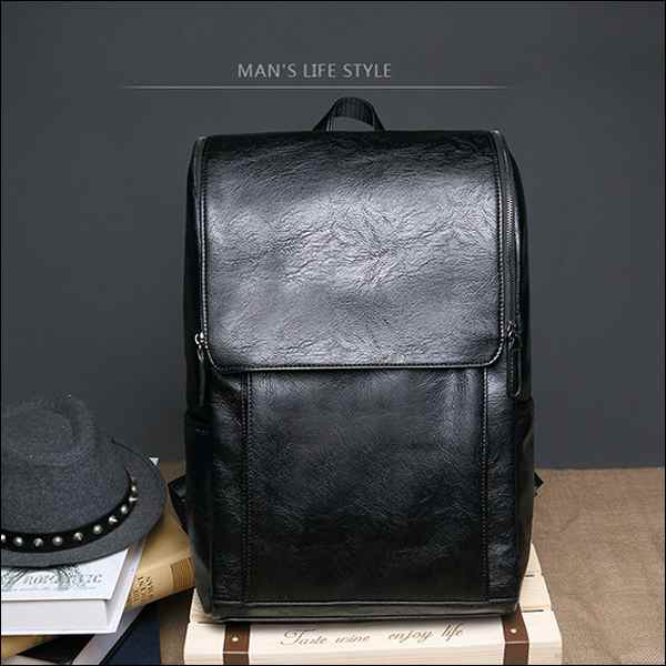 リュックサック ビジネスバッグ PU革 PC 通勤 通学 大人 高校生 メンズ 大容量 軽量 A4対応 レザー おしゃれ 紳士用 出張 男女兼用 レトロ