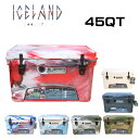 《3,980円以上で送料無料》 ICELAND COOLERS アイスランドクーラーボックス 45QT(42.6リットル) 【od】 クーラーボックス 保冷 アウトドア キャンプ 釣り BBQ 野外スポーツ