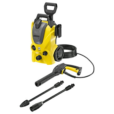 【10/22までポイント7倍】【送料無料】KARCHER ケルヒャー 10m高圧ホース 家庭用 高圧洗浄機 K3 サイレント 水冷式静音タイプ 最大吐出量360L/h 100V 1300W 50Hz 1601-446 コンパクトタイプ タイヤ付 クリーナー 掃除機 4054278088402