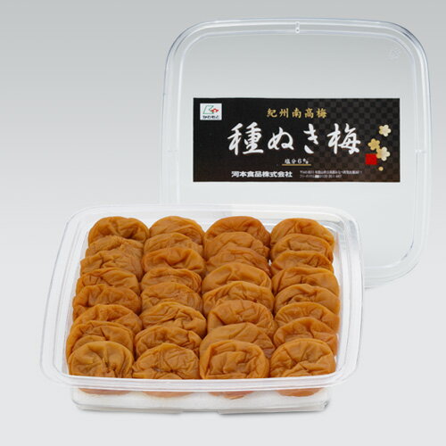 種ぬき梅 400g（ペット容器）[塩分6％] ｜ 梅干し 梅干 紀州南高梅使用 お中元 ギフト プレゼント 御中元ギフト 敬老の日 御歳暮