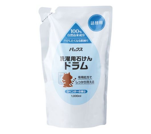 Rakuten - 1008550-kf パックス洗濯用石けんドラム詰替用1000ml【太陽油脂】