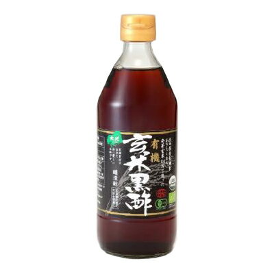 商品名有機玄米黒酢 内容量500ml 商品説明秋田県産有機米あきたこまちの発芽玄米と天然水を使用し、昔ながらの静 置発酵法で長期熟成させた、有機素材でつくった体にやさしい純黒酢です。 原材料有機米(秋田県産) 栄養成分100mlあたりエネルギー28kcal、たんぱく質0.5g、脂質0g、炭水化物6.4g、食塩相当量0g 保存方法・注意事項直射日光を避けて保存して下さい。賞味期限商品パッケージに記載広告文責奈良恵友堂有限会社連絡先：0743‐53‐1893製造者センナリ株式会社■□