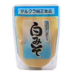 2010161-msko 白みそ250g【マルクラ】【1～2個はメール便300円】