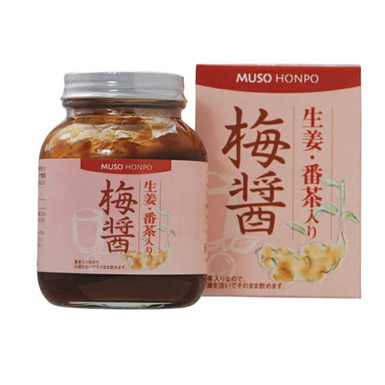 2053684-ms 生姜・番茶入り梅醤　250g【無双本舗】のサムネイル