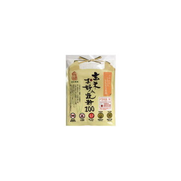 1002516-kf 玄米お好み焼き粉100g【南出製粉所】【1〜9個はメール便対応可】