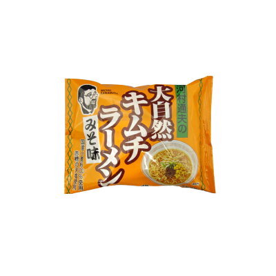 奈良恵友堂 1002045-kf 河村通夫の大自然キムチラーメン(みそ味)94g【健康フーズ】