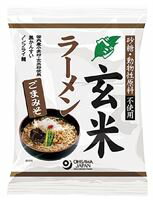奈良恵友堂 3006688-os オーサワのベジ玄米ラーメン(ごまみそ) 119g(うち麺80g)【オーサワ】