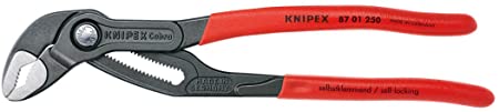 クニペックス KNIPEX 8701-250 コブラ ウォーターポンププライヤー BKJ 