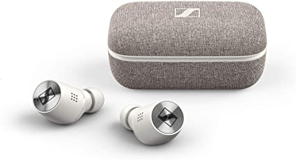 Sennheiser ゼンハイザー Bluetooth 完全ワイヤレスイヤフォン MOMENTUM True Wireless 2, M3IETW2 WHITE ノイズキャンセリング、LDSアンテナ、Bluetooth 5.1、ドイツ本社開発7mmドラ