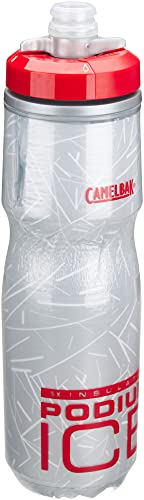 キャメルバック(CAMELBAK) 自転車用保冷保温ボトル フィアリーレッド 620ml 21oz ポディウムアイス 保冷効果4倍