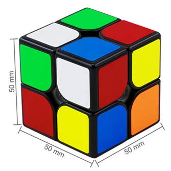 マジックキューブ セット 競技用 魔方 2 2、3 3、4 4、5 5 立体パズル セット Magic Cube Set 競技専用 脳トレ 知育玩具 (4個セット)