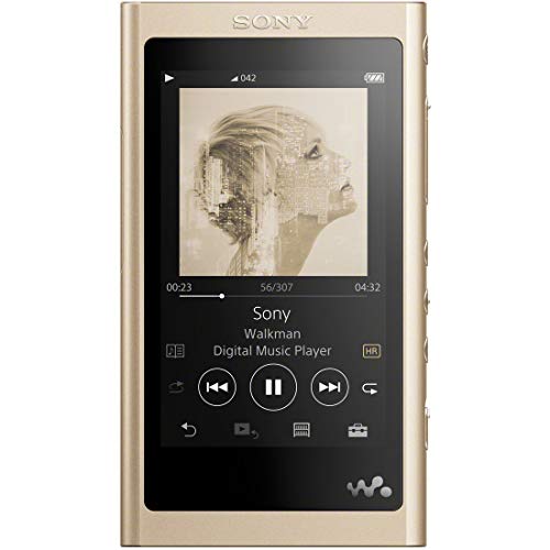 ソニー ウォークマン Aシリーズ 16GB NW-A55 : MP3プレーヤー Bluetooth microSD対応 ハイレゾ対応 最大45時間連続再生 2018年モデル ペールゴールド NW-A55 N