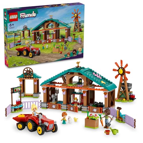 レゴ(LEGO) フレンズ ファームサンクチュアリ おもちゃ 玩具 プレゼント ブロック 女の子 男の子 子供 5歳 6歳 7歳 8歳 小学生 動物 どうぶつ ごっこ遊び 家 おうち 42617