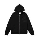 Maison Margiela メゾンマルジェラ パーカー ジップアップ フーディー スウェット ロゴ メンズ レディース ユニセックス メゾン マルジェラ