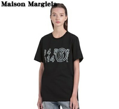 Maison Margiela メゾンマルジェラ Tシャツ カットソー トップス 半袖 カジュアル ナンバリング 綿 コットン メンズ レディース ユニセックス メゾン マルジェラ