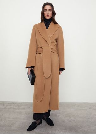 TOTEME ȡƥ Beige Wool Volterra Coat 