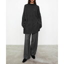 TOTEME トーテム Long cashmere cable knit melangeトップス