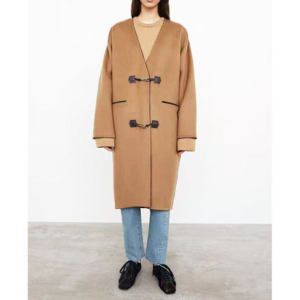 TOTEME g[e Clasp coat camel R[g