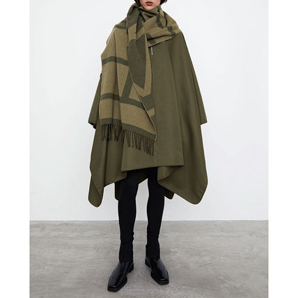 TOTEME g[e Monogram jacquard wool scarf XJ[t