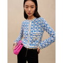maje (マージュ) JACQUARD CARDIGAN カーディガン