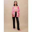 maje (マージュ) CHECKED JACQUARD CARDIGAN カーディガン