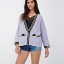 maje(マージュ) Cropped cardigan with カーディガン