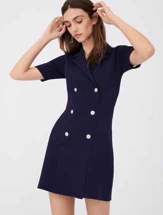 maje (マージュ) Blazer-style knit dress ワンピース