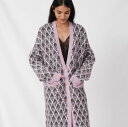 maje(マージュ) MONOGRAM JACQUARD CARDIGAN カーディガン