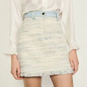 sandro サンドロ Short tweed skirt スカート