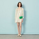 sandro サンドロ Printed silk dress ワンピース
