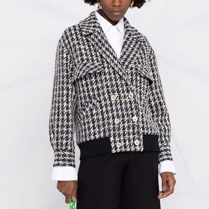 sandro Th Oversized tweed jacket WPbg